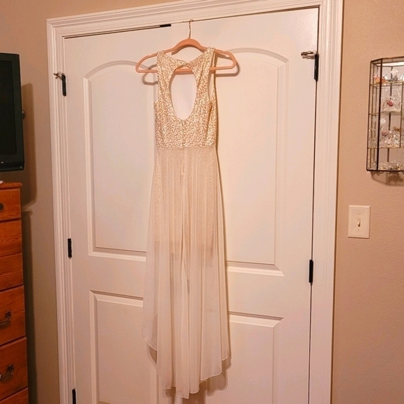 HIGH Low Semi Formal Party Dress - Picture 2 of 6